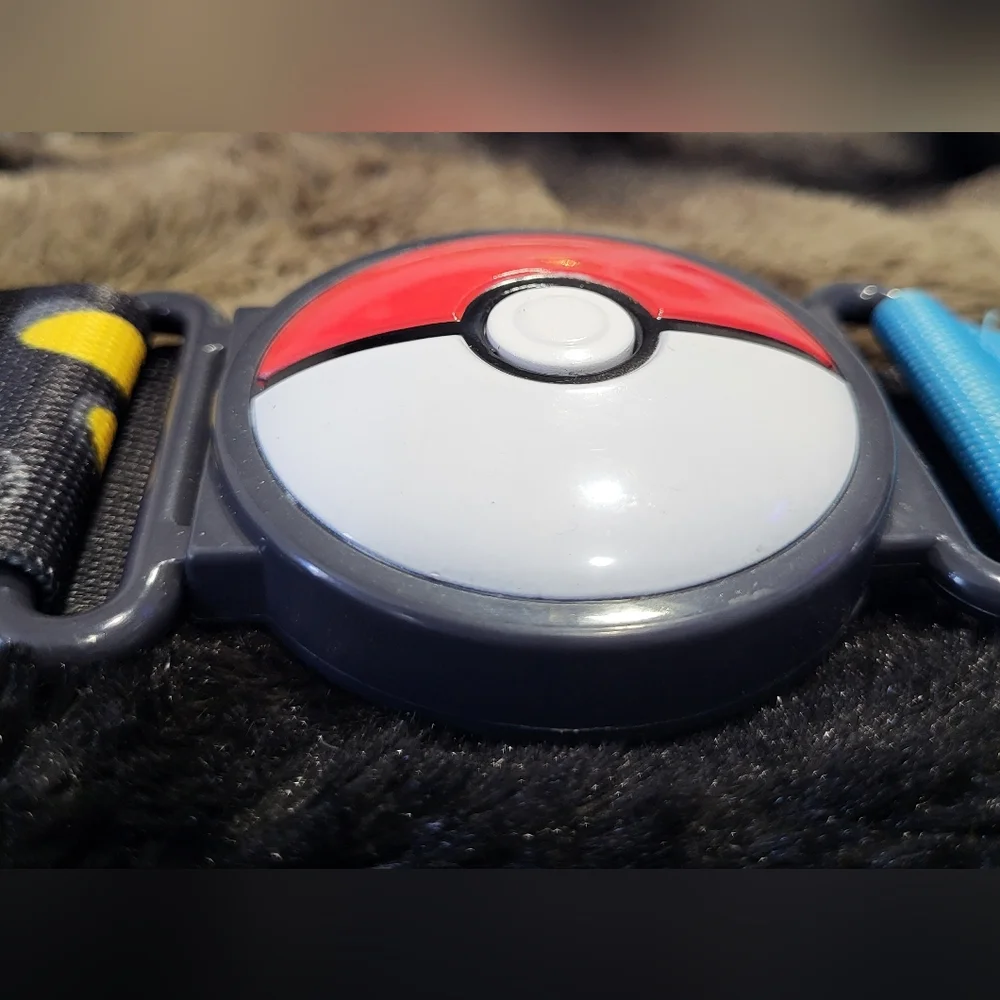 Pokemon - Clip 'N' Go - Pokeball Adjustable Belt -  Blue/Black